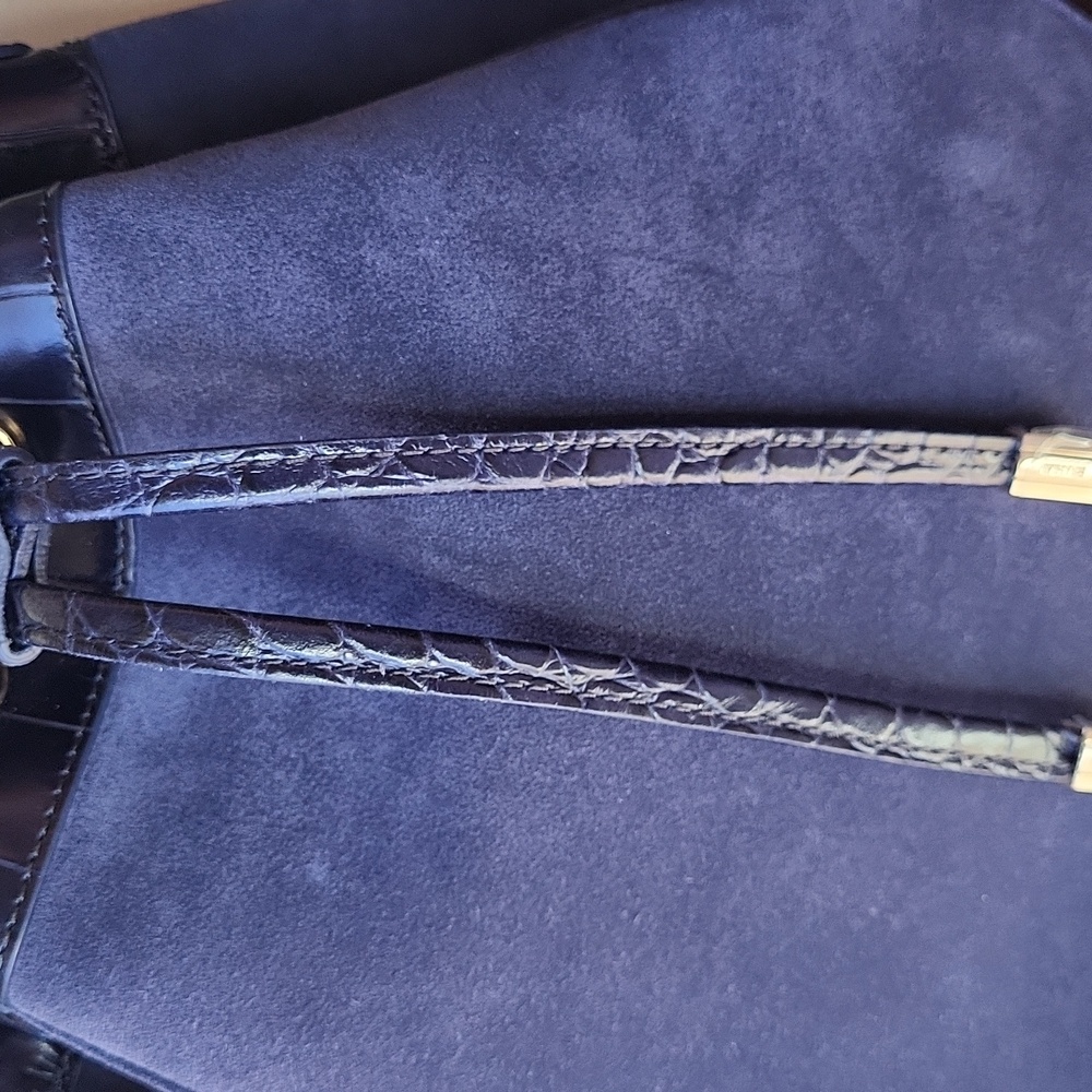 Brahmin Melinda Suede Bucket Bag - Picture 9 of 16